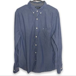 Nautica Button Down Shirt | Blue, Classic Cut | Great Condition, Like New